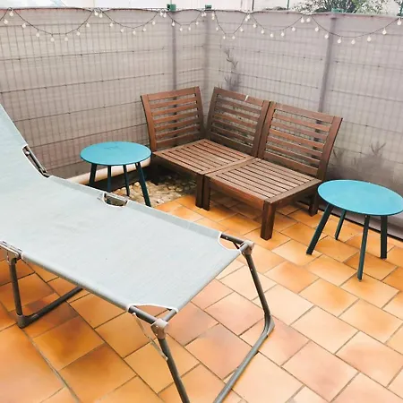 Cap D'agde Bergerie Maison Mitoyenne T2 Piscine Parking Proche Village Naturiste Appartement Agde